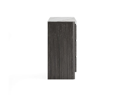 Keaton - Double Drawer Dresser - Black