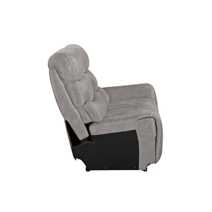 Kamari - RAF Loveseat With One Recliner - Gray