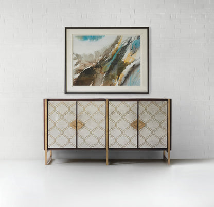 Melange - Classic Credenza - Dark Brown