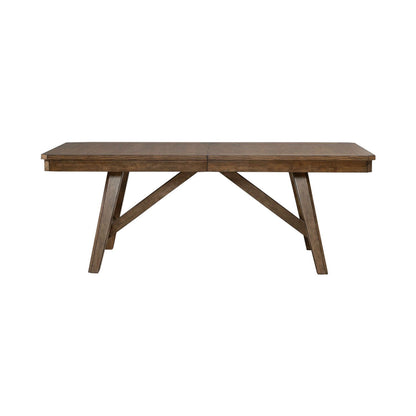 Carolina Park - Trestle Table - Amber Brown