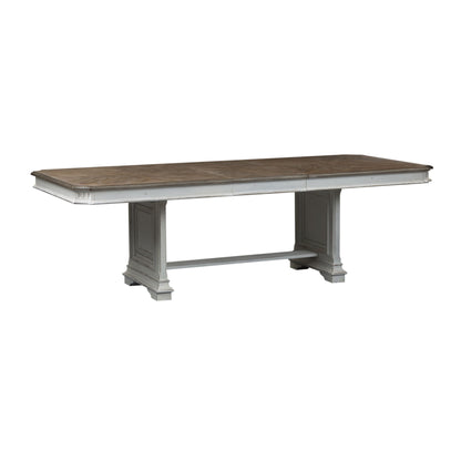 Abbey Park - Trestle Table Top - Antique White