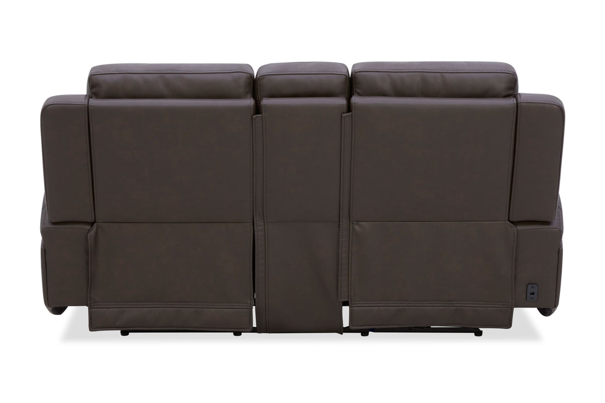 Maveric - Power Zero Gravity Console Loveseat P3 - Bette Coffee