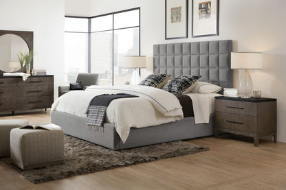 Miramar Aventura - San Marcos Stone Top Nightstand - Dark Gray
