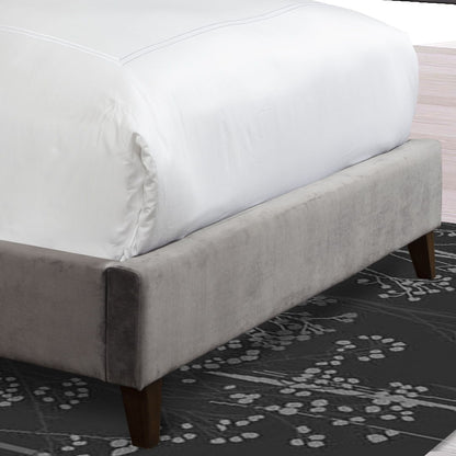 Jasmine - King Footboard And Rails - Flannel Gray