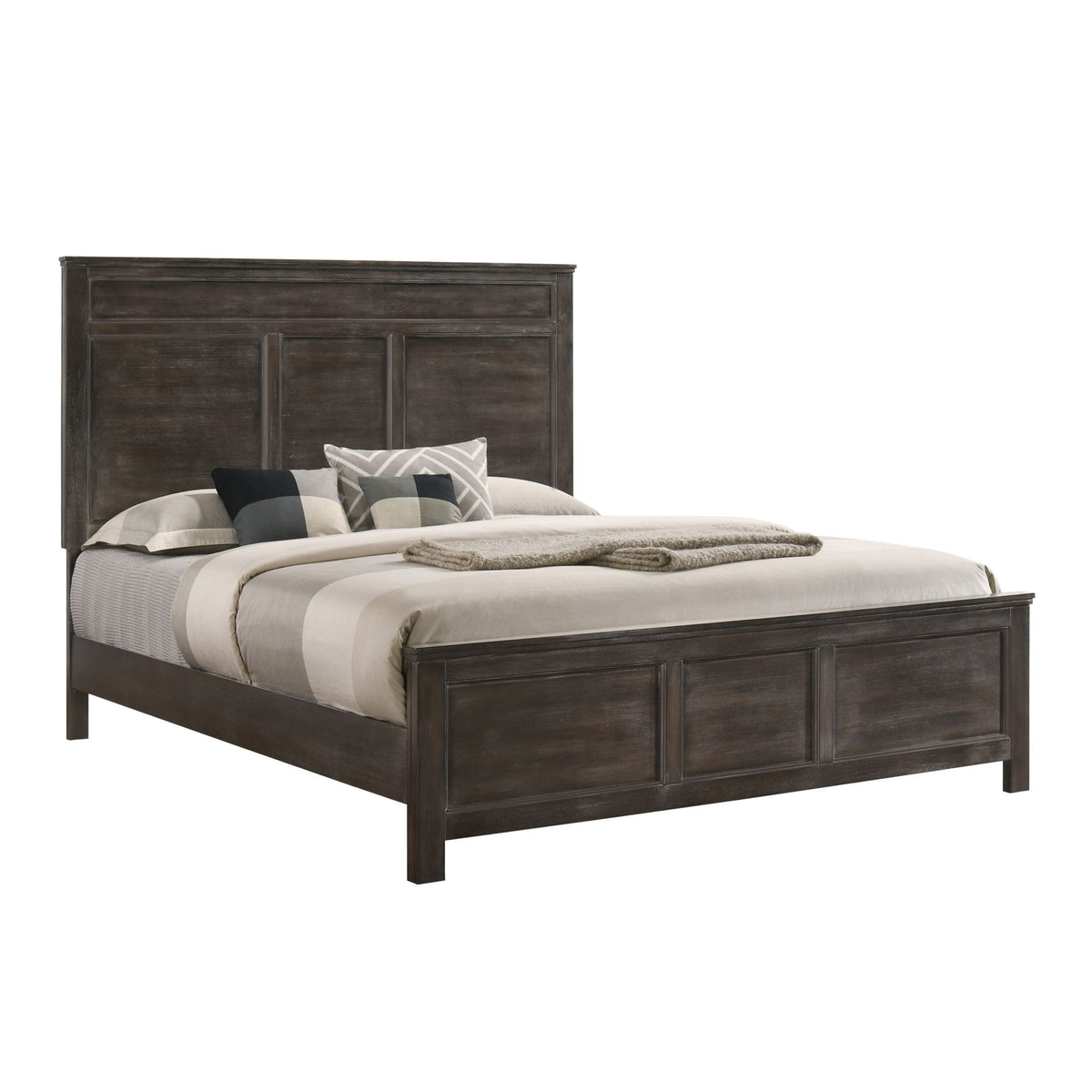 Andover - 3/3-4/6 Twin/Full Side Rails - Nutmeg