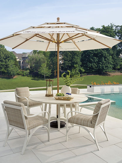 Sand Dune - Round Dining Table - Gray