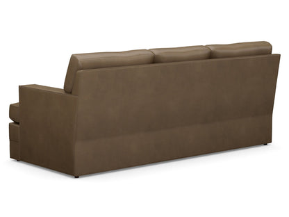 Couture Leather - Tyler Leather Sleeper Sofa - Dark Brown