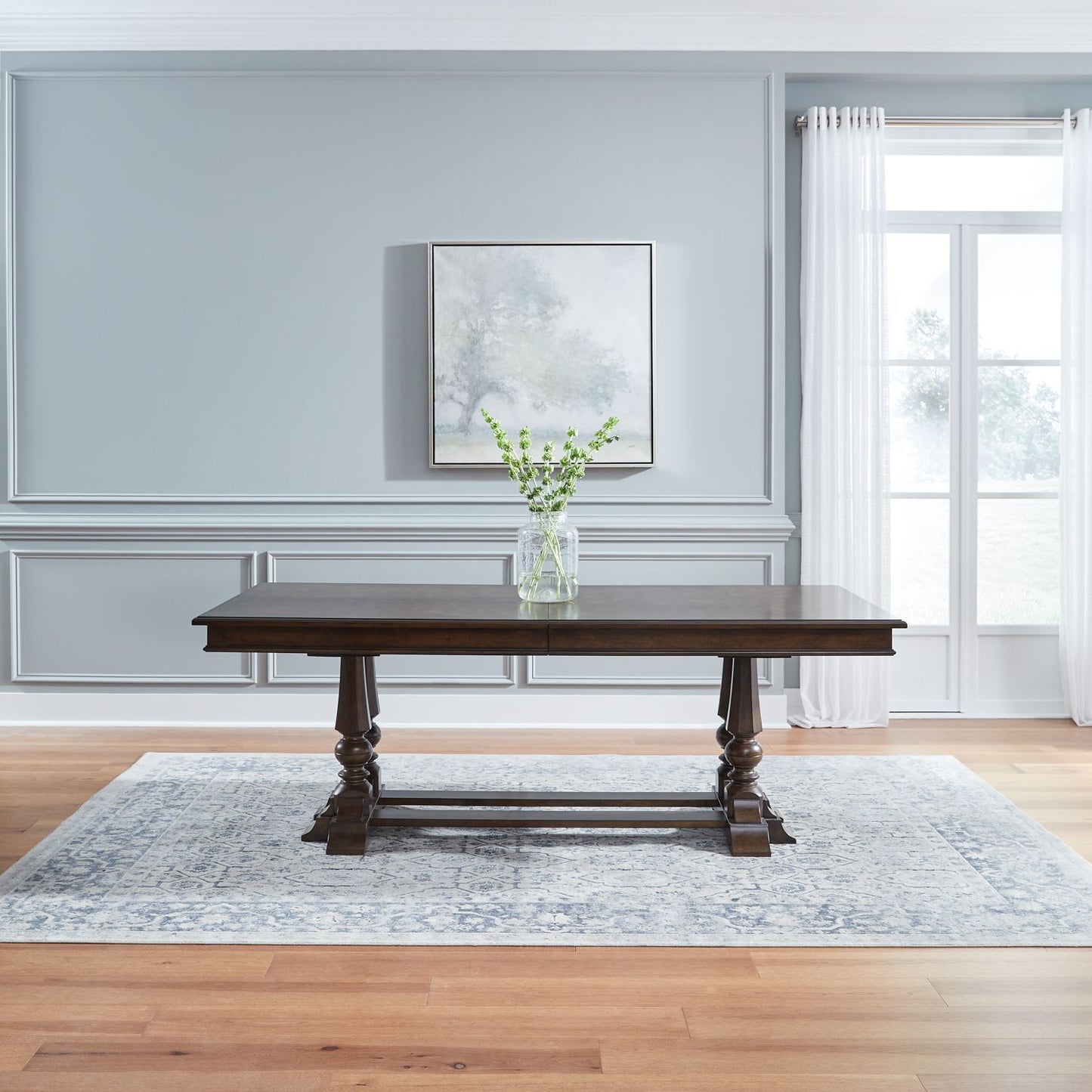 Arden Road - Trestle Table Base - Satin Cherry