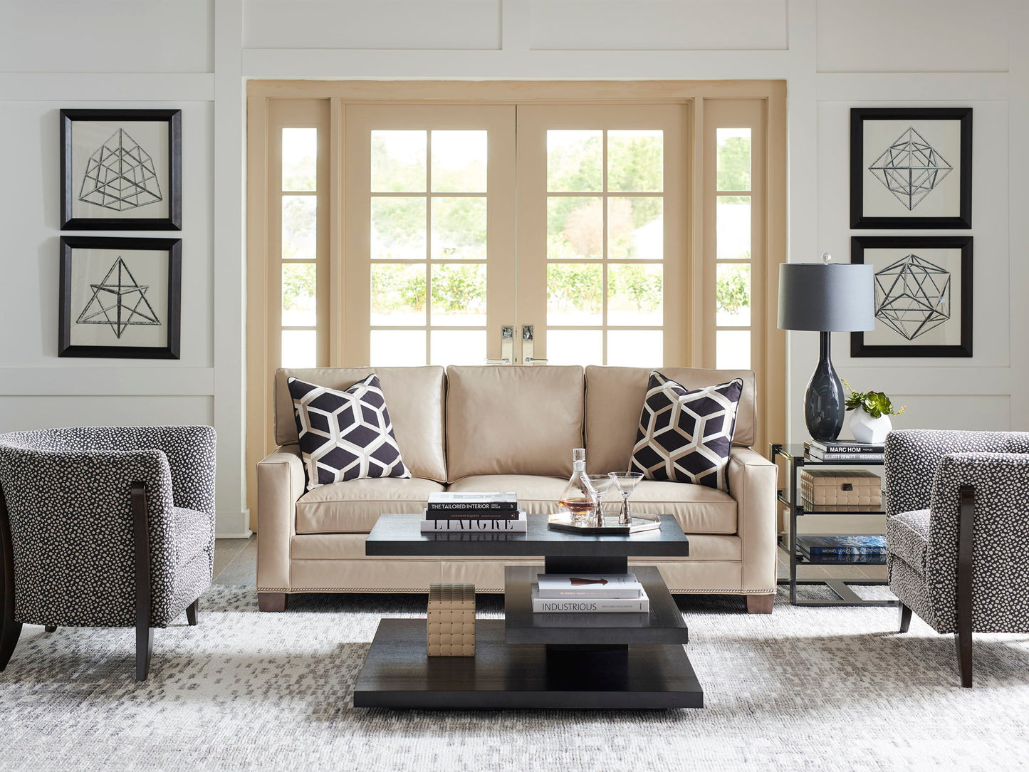Couture Leather - Brayden Leather Sofa - Beige
