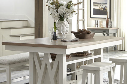 Americana Modern Dining - Island Counter Height Top - Cotton