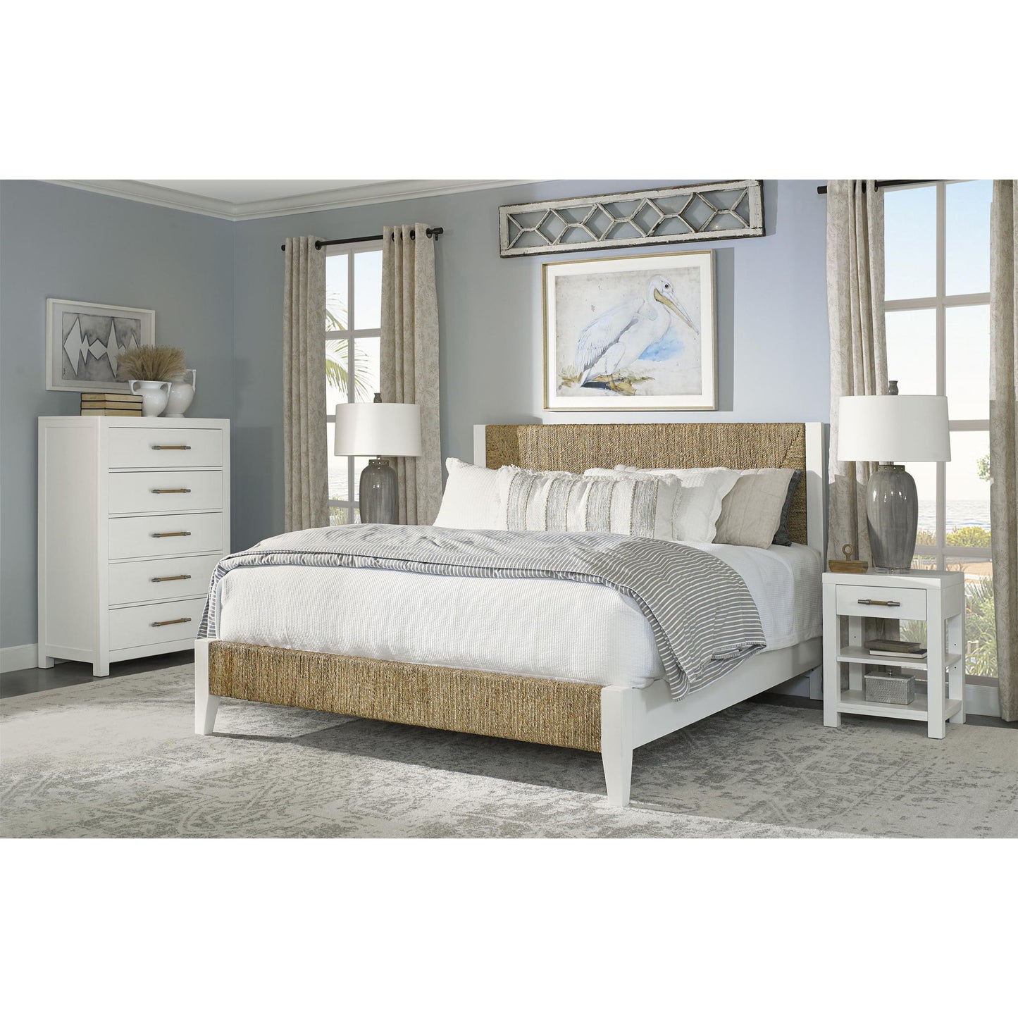 Rosalie - Queen Woven Footboard - Natural