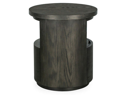 Bosley - Round End Table - Coffee Bean