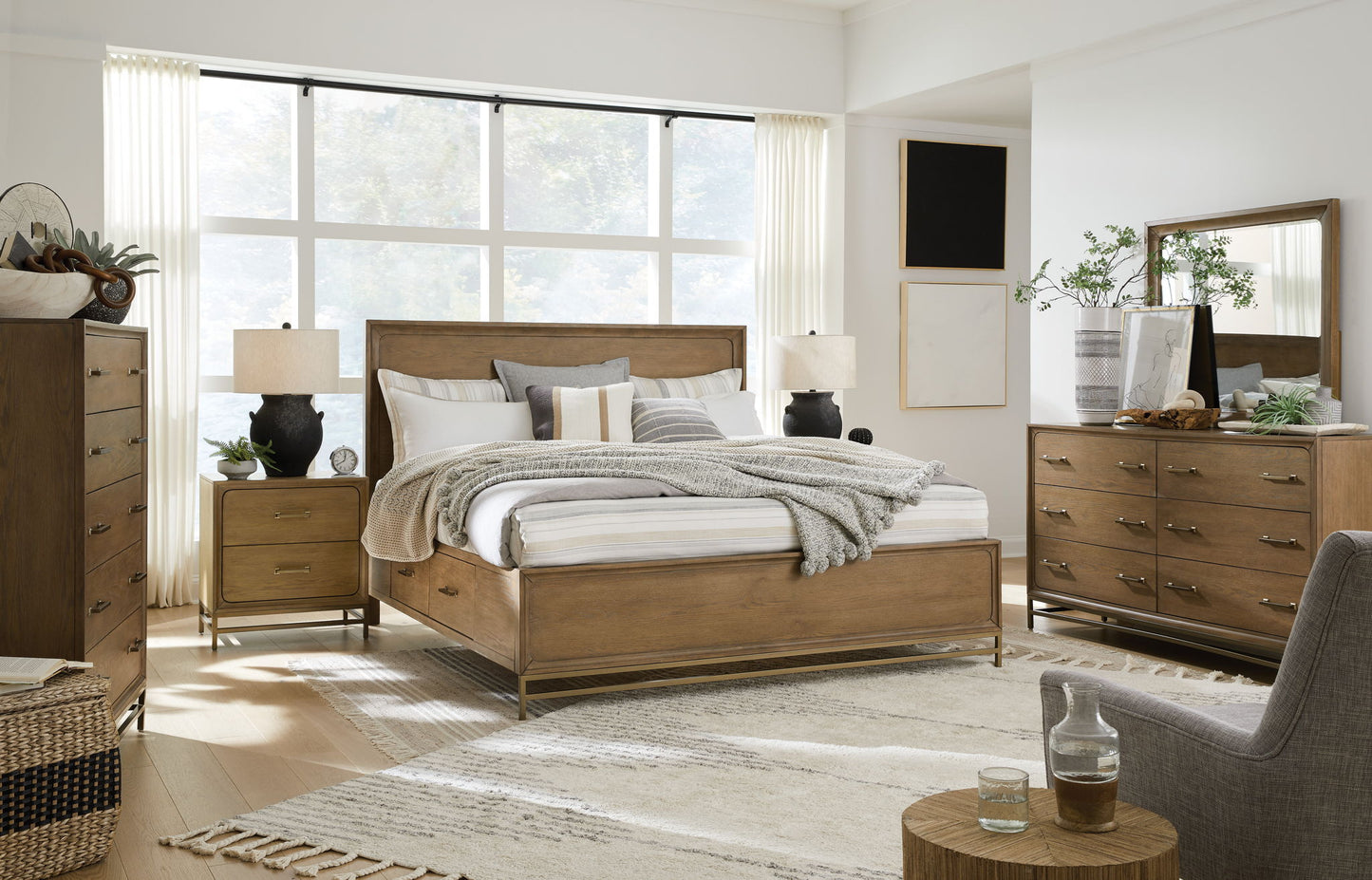 Lindon - Double Drawer Dresser