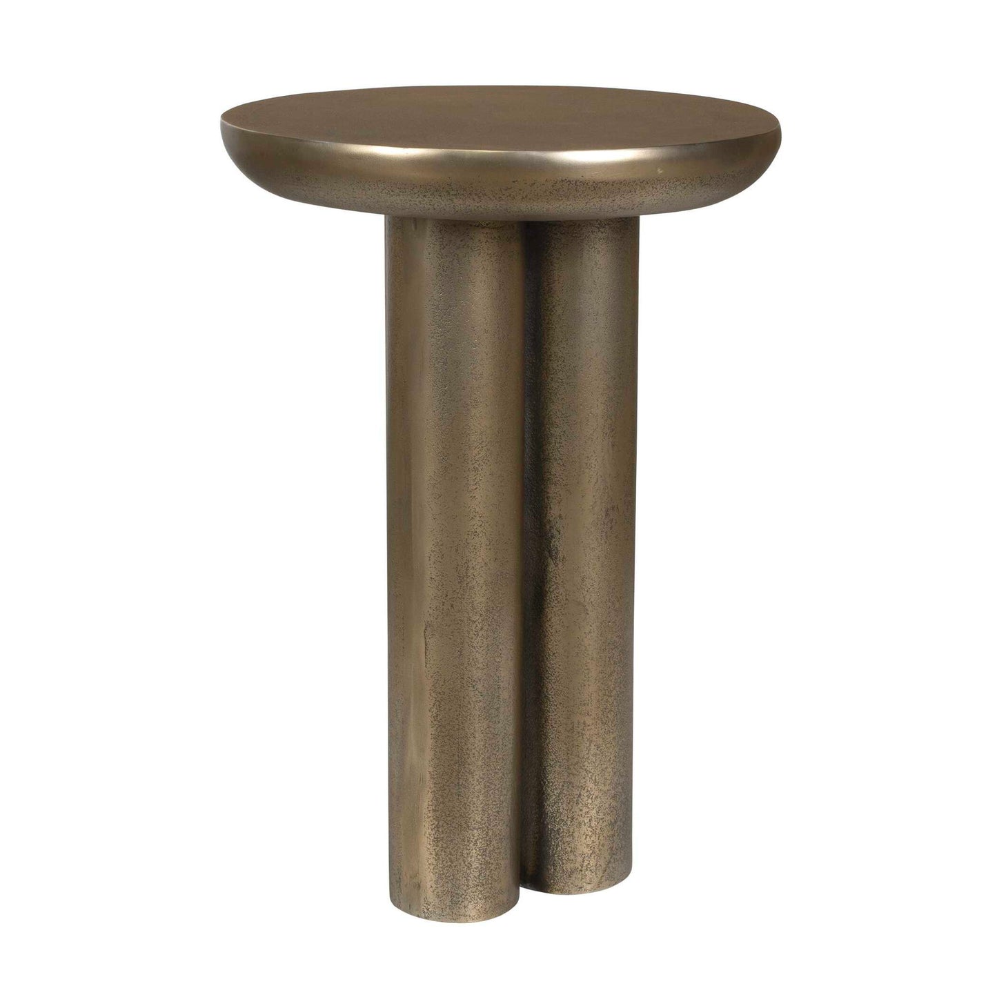Thorp - Outdoor Accent Table - Brass