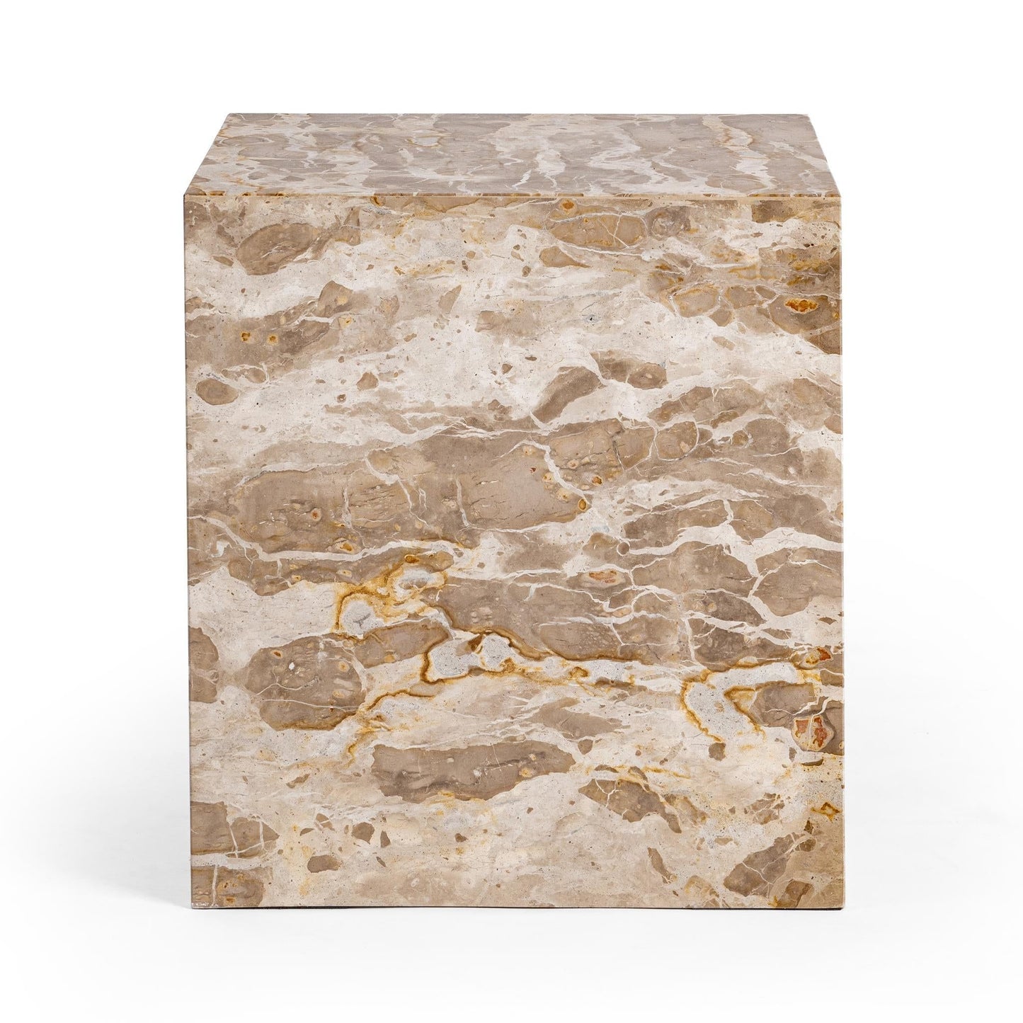 Jaylani - Square End Table - Desert Drift