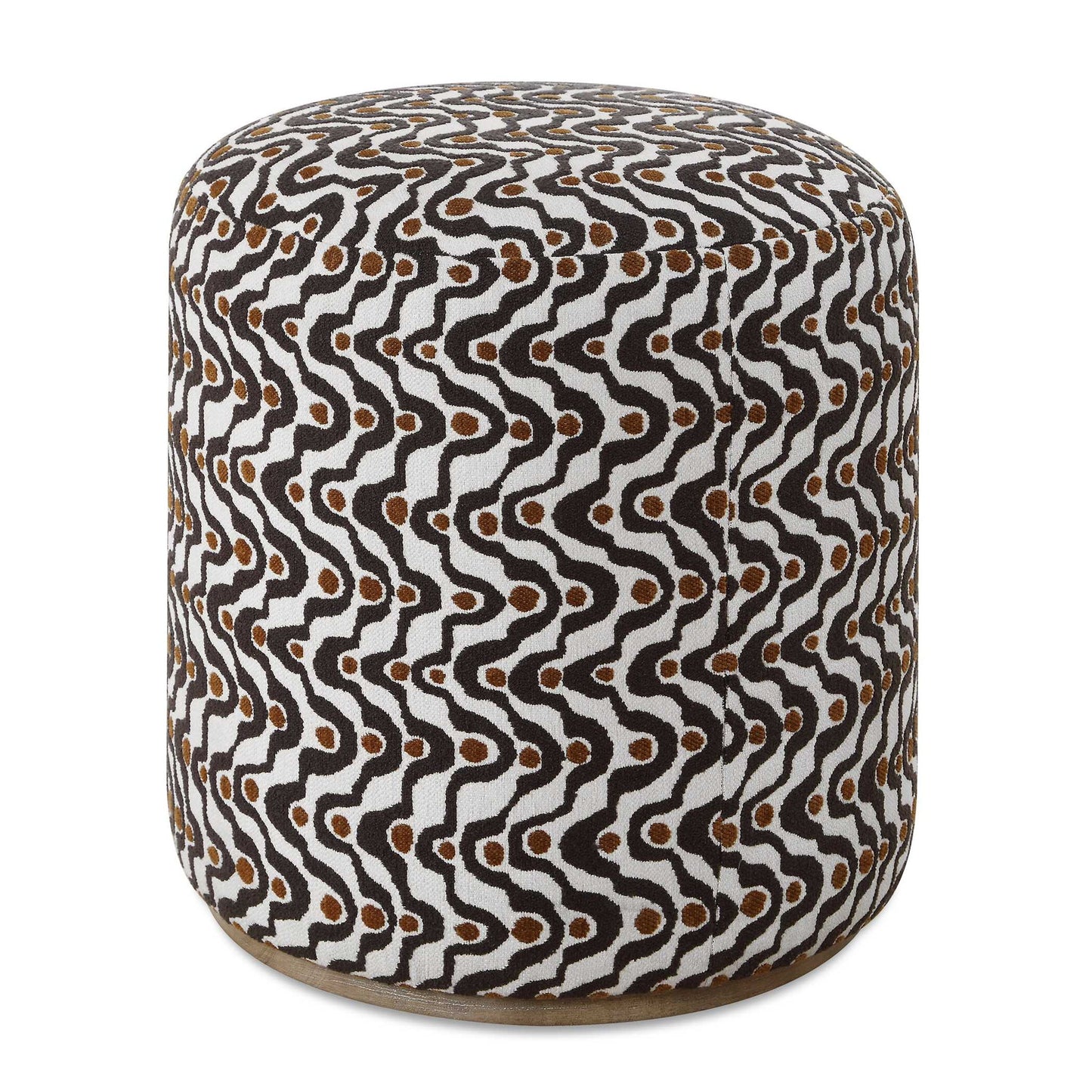 Cas - Plush Ottoman - Espresso