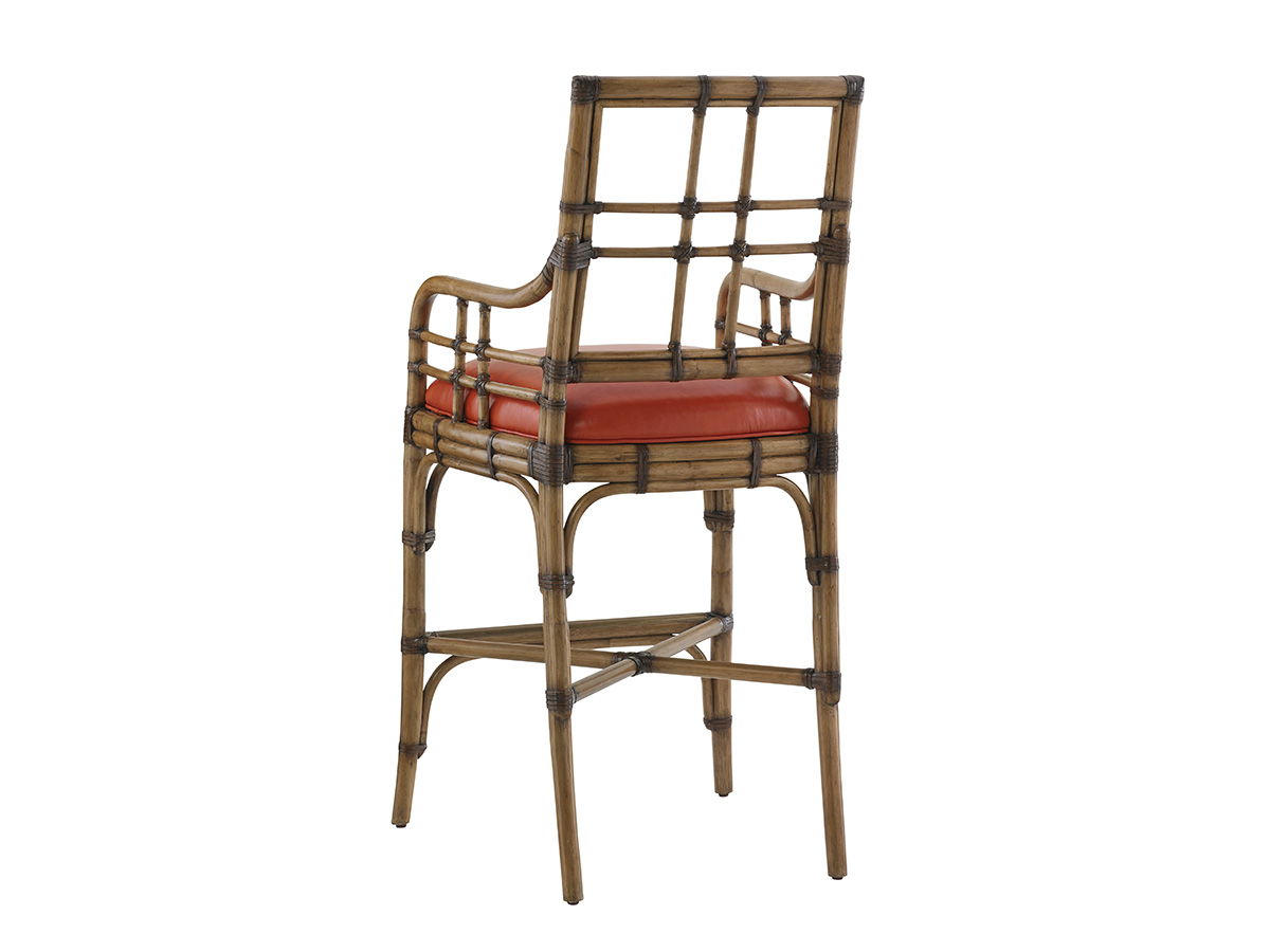 Twin Palms - Lands End Bar Stool - Light Brown