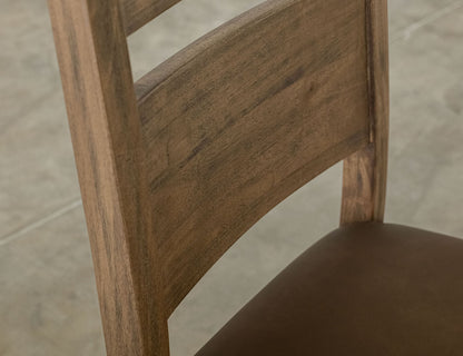 Natural Teca - Chair (Set of 2) - Brown