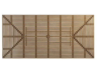 St Tropez - Rectangular Dining Table - Light Brown