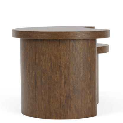 Santa Cruz - Bunching Cocktail Tables - Whiskey Oak