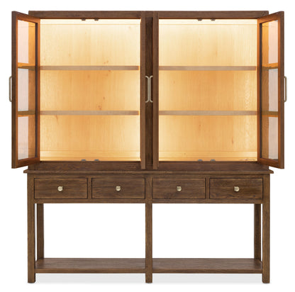 Driftwood - Display Sideboard - Worn Saddle