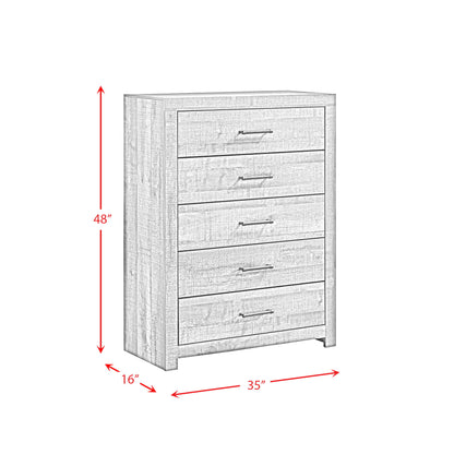 Bailey - 5-Drawer Chest - Walnut