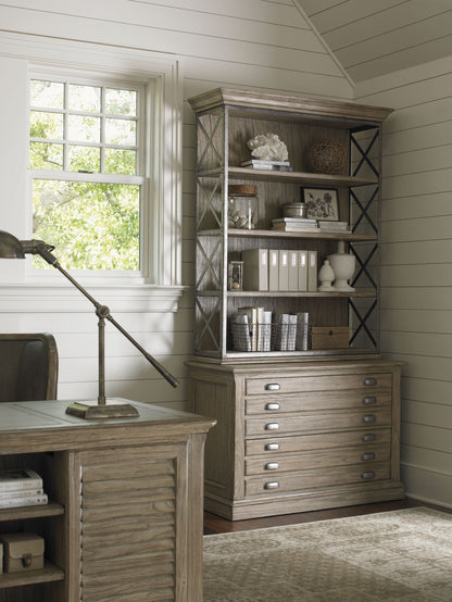 Barton Creek - Johnson File Chest - Light Brown
