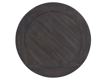 Westley Falls - Round Accent End Table - Graphite