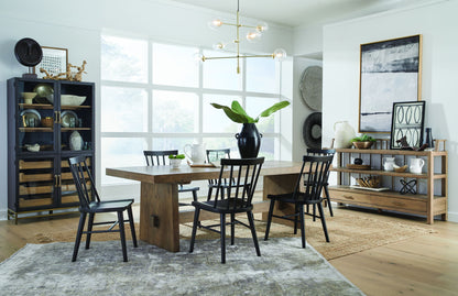 Lindon - Dark Dining Side Chair (Set of 2) - Coffee Bean