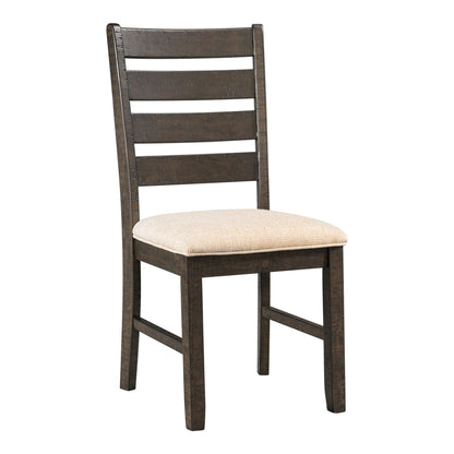 Brock - 7 Piece Dining Set (Table And Six Chairs) - Walnut