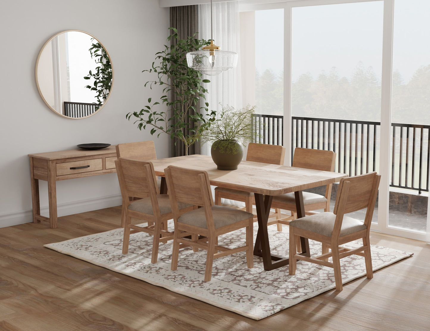 Natural Parota - Table Top - Brown Cappuccino