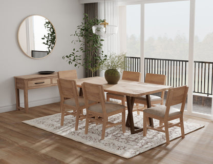 Natural Parota - Table Top - Brown Cappuccino