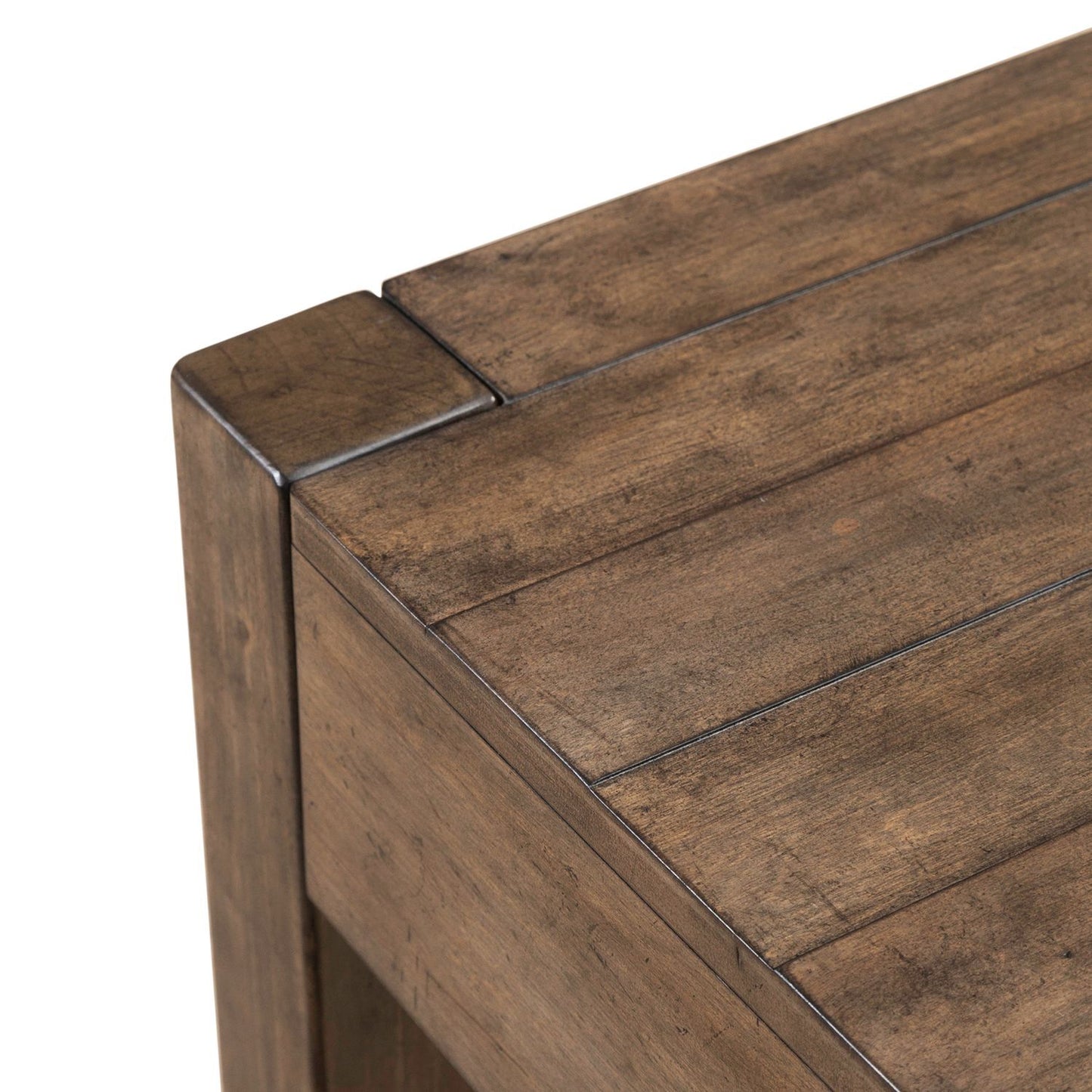 Broadmore - Console Table - Cobblestone Brown