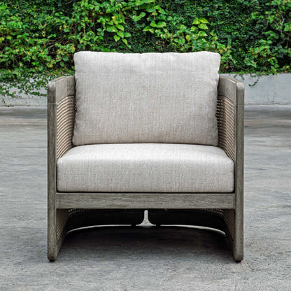 Dartmoor - Outdoor Barrel Chair - Weathered Gray