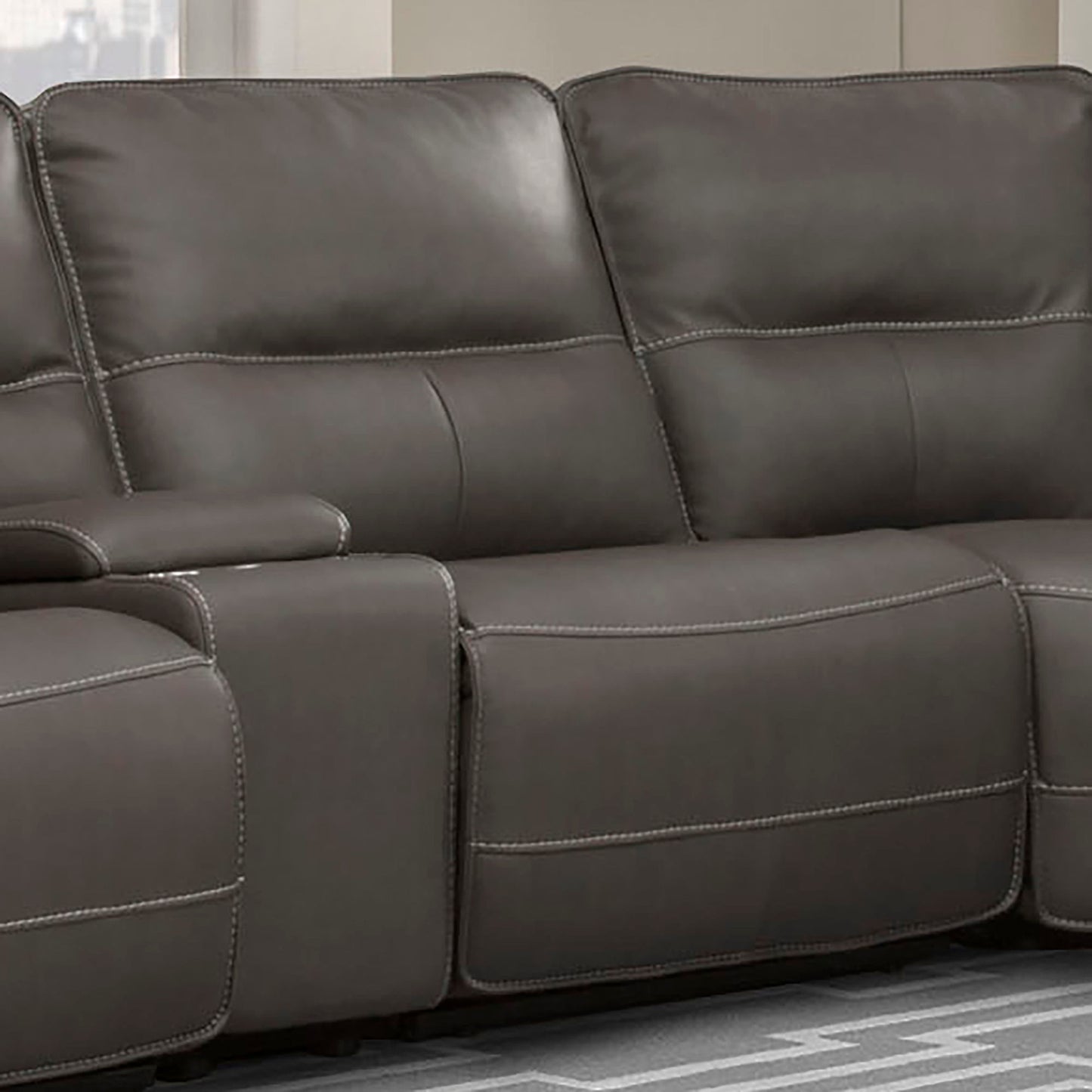 Spartacus - Manual Armless Recliner - Haze