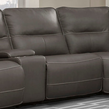 Spartacus - Manual Armless Recliner - Haze