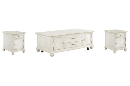 Newport - Lift Top Storage Cocktail Table Set