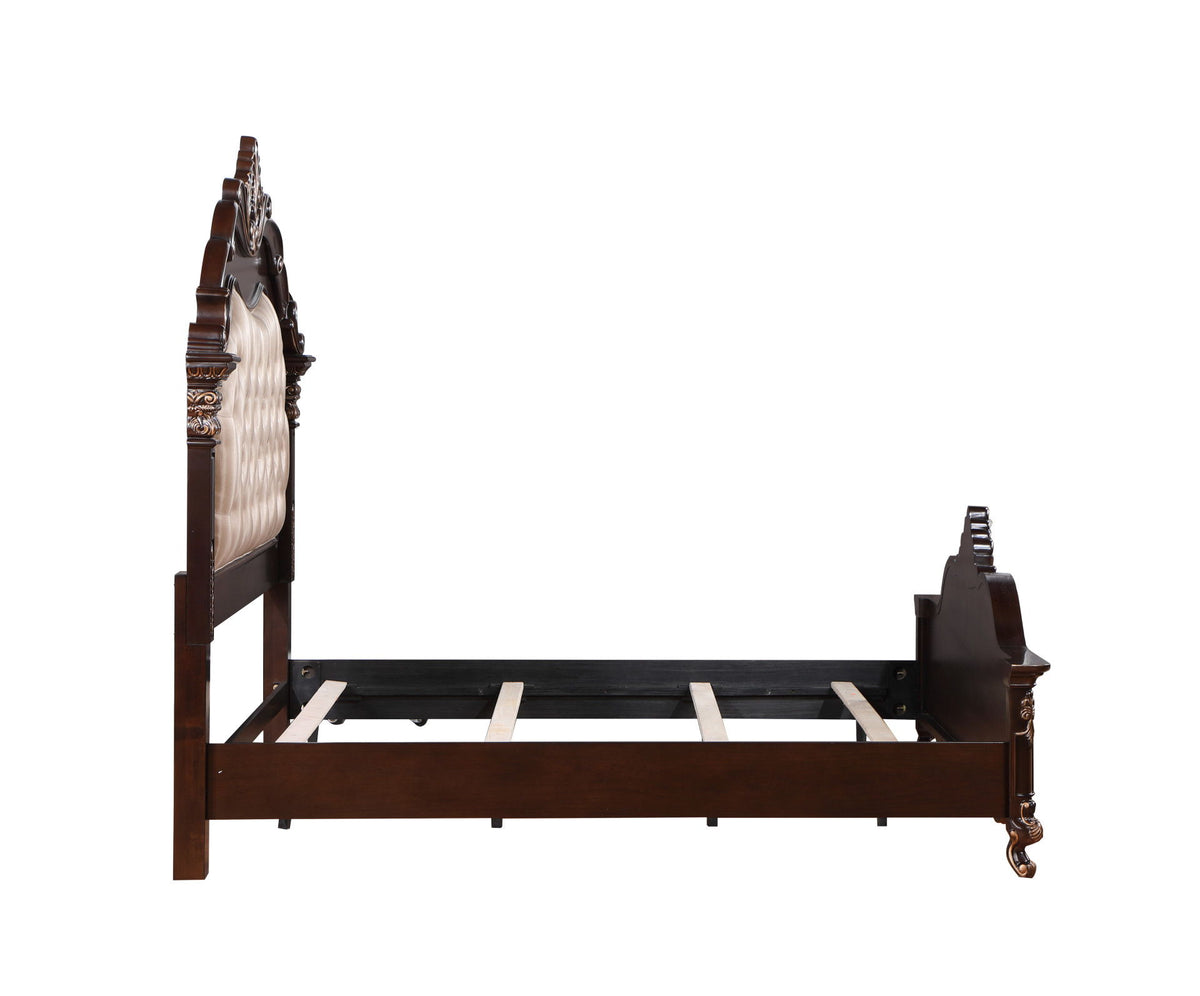 Constantine - 5/0-6/6 Queen/King Panel Side Rails - Cherry
