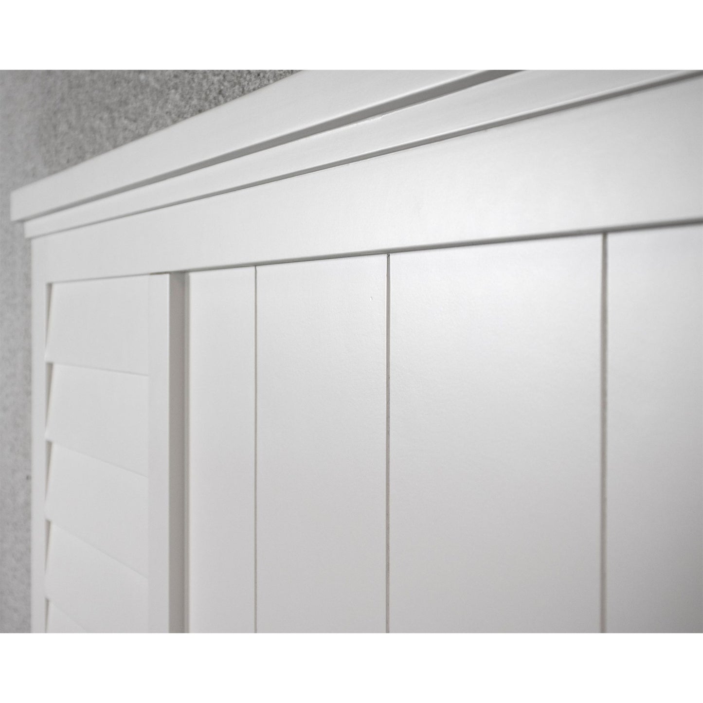 Cora - King / California King Louver Headboard - Cloud
