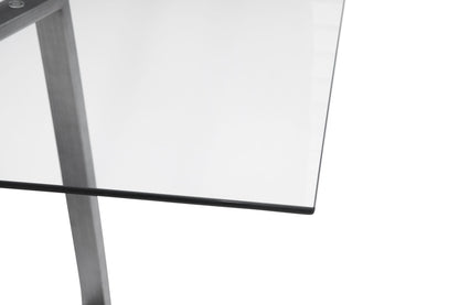 78" x 44" Rectangle Glass Dining Top - Clear
