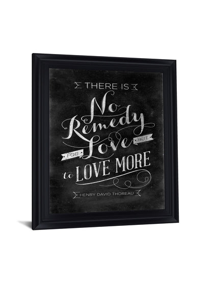 Chalk Wisdom - 28" x 34" Framed Wall Art - Black