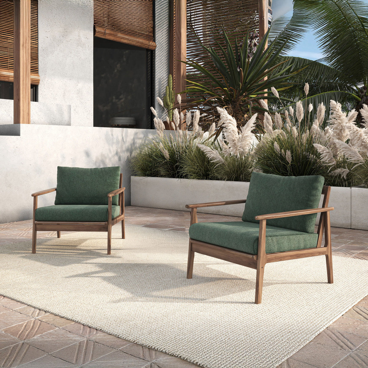 Ashton - Patio Club Chair (Set of 2)
