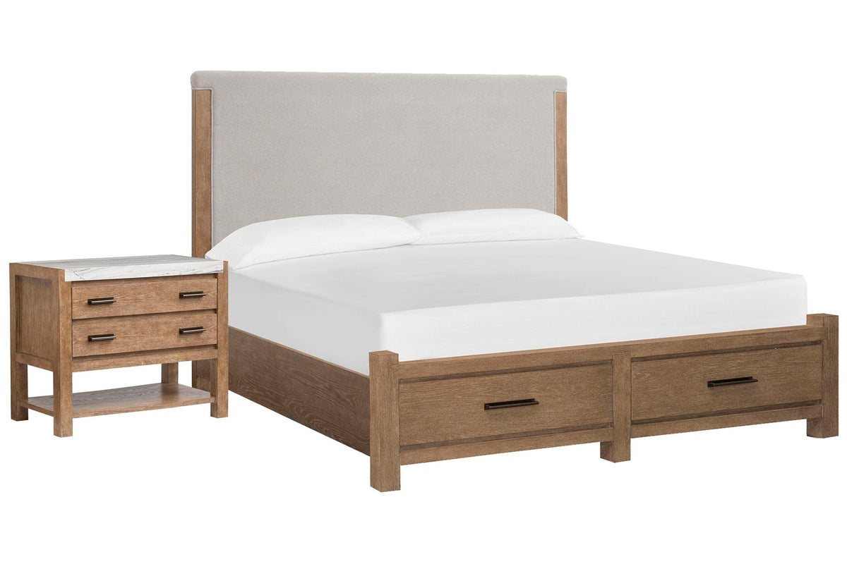 Plum Creek - Upholstered Panel Storage Bedroom Set