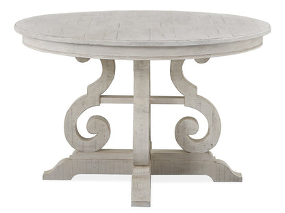 Bronwyn - 48" Round Dining Table - Alabaster