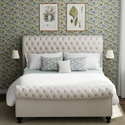 Jackie - Queen Footboard - Crepe