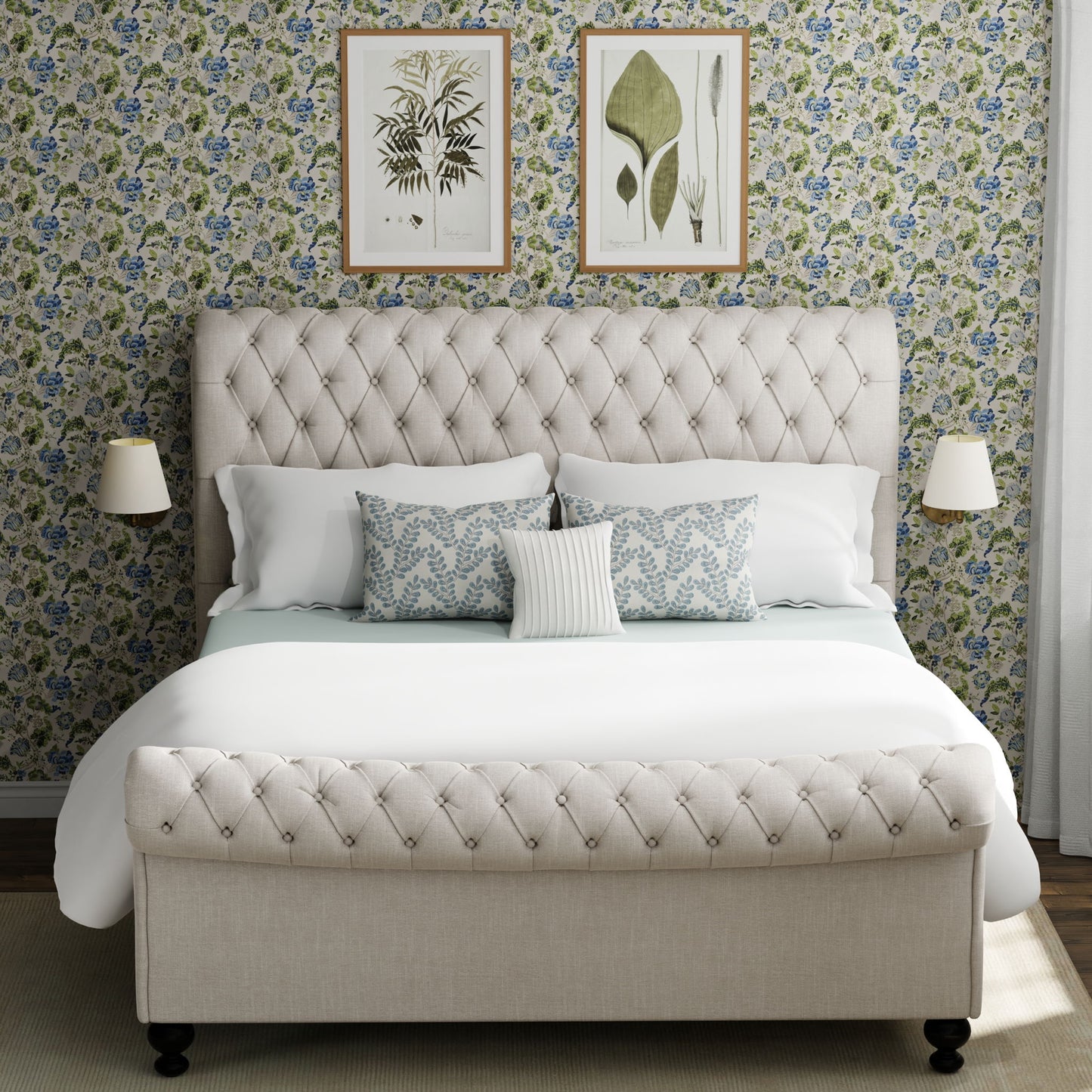Jackie - King Headboard - Crepe