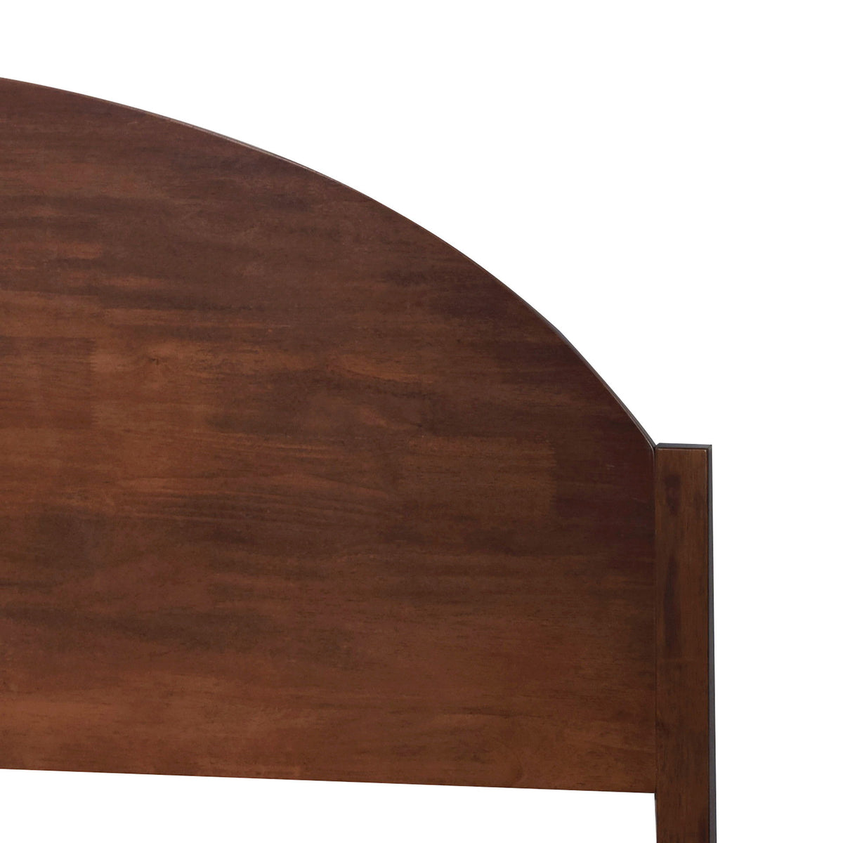 Rowland - 5/0 Queen Solid Wood Arched Headboard - Walnut