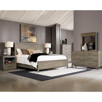 Intrigue - 1 Drawer Nightstand - Light Brown