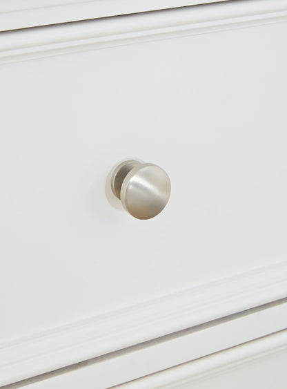 Fortman - Five Drawer Chest - White