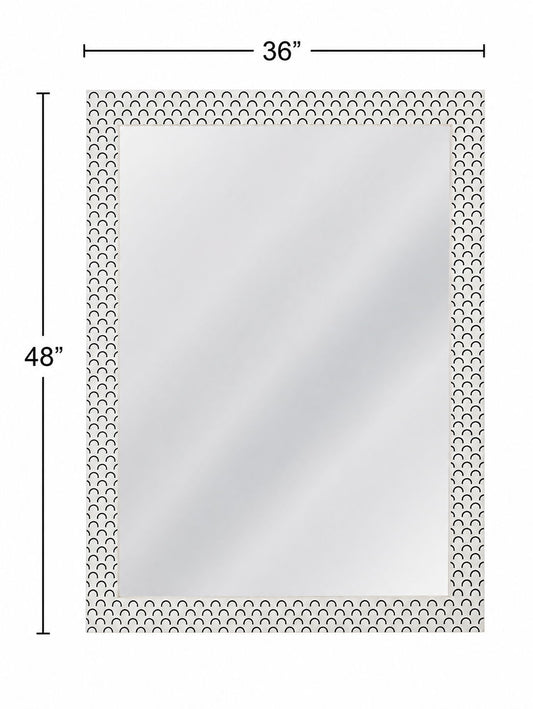 Elise - Wall Mirror - White
